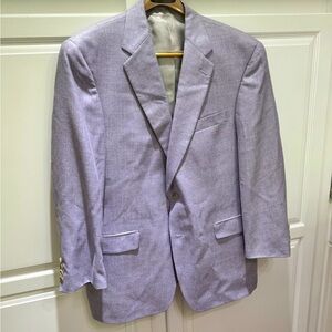 Hart Schaffner Marx Gorgeous lavender linen dinner jacket  sport jacket blazer